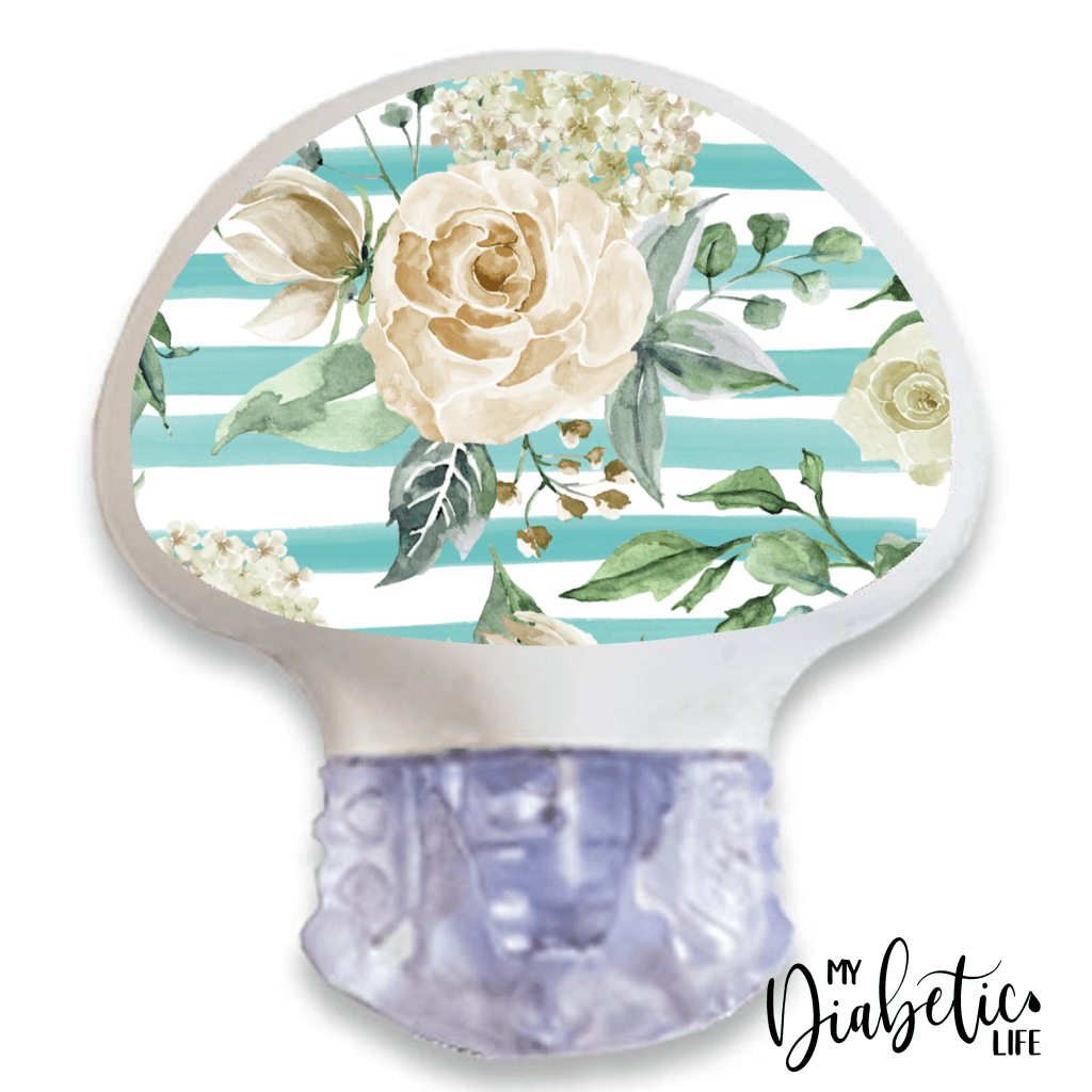 Hamptons - Medtronic Enlite Peel, skin and Decal, cgm sticker - MyDiabeticLife