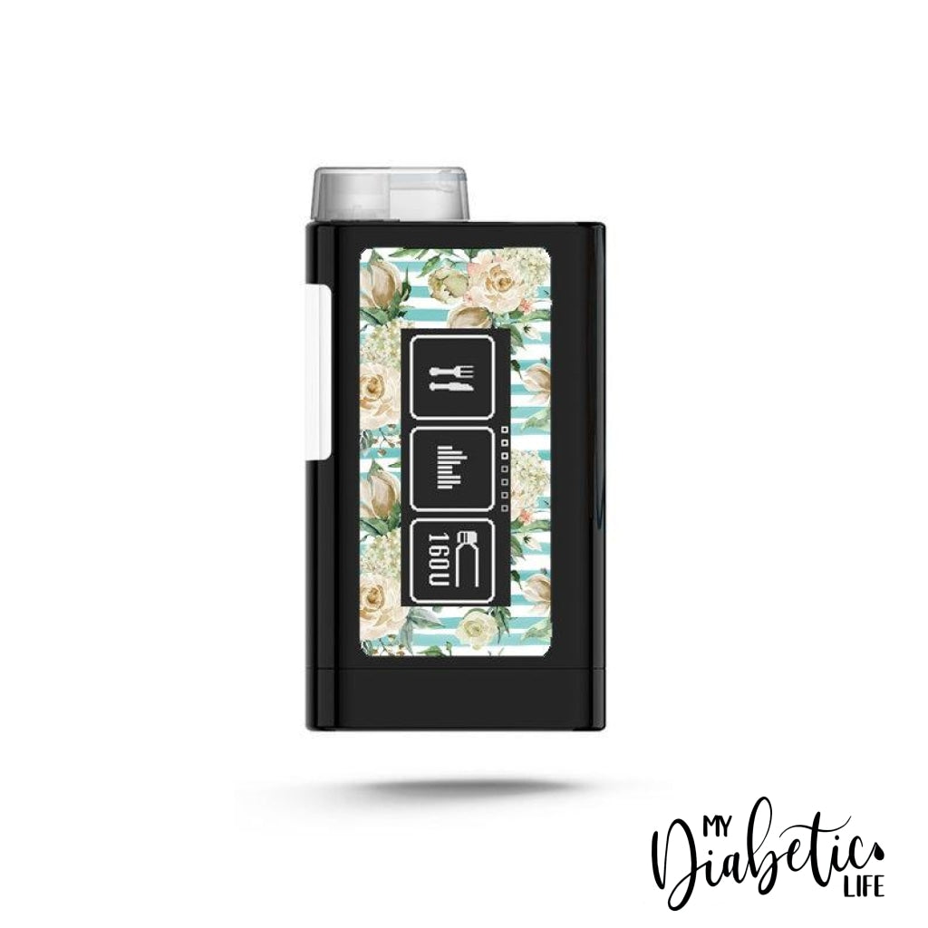 Hamptons - Ypsopump Peel, skin and Decal, Insulin pump sticker - MyDiabeticLife