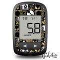 Hey Dj - Accu-Chek Guide Me Peel Skin And Decal Glucose Meter Sticker