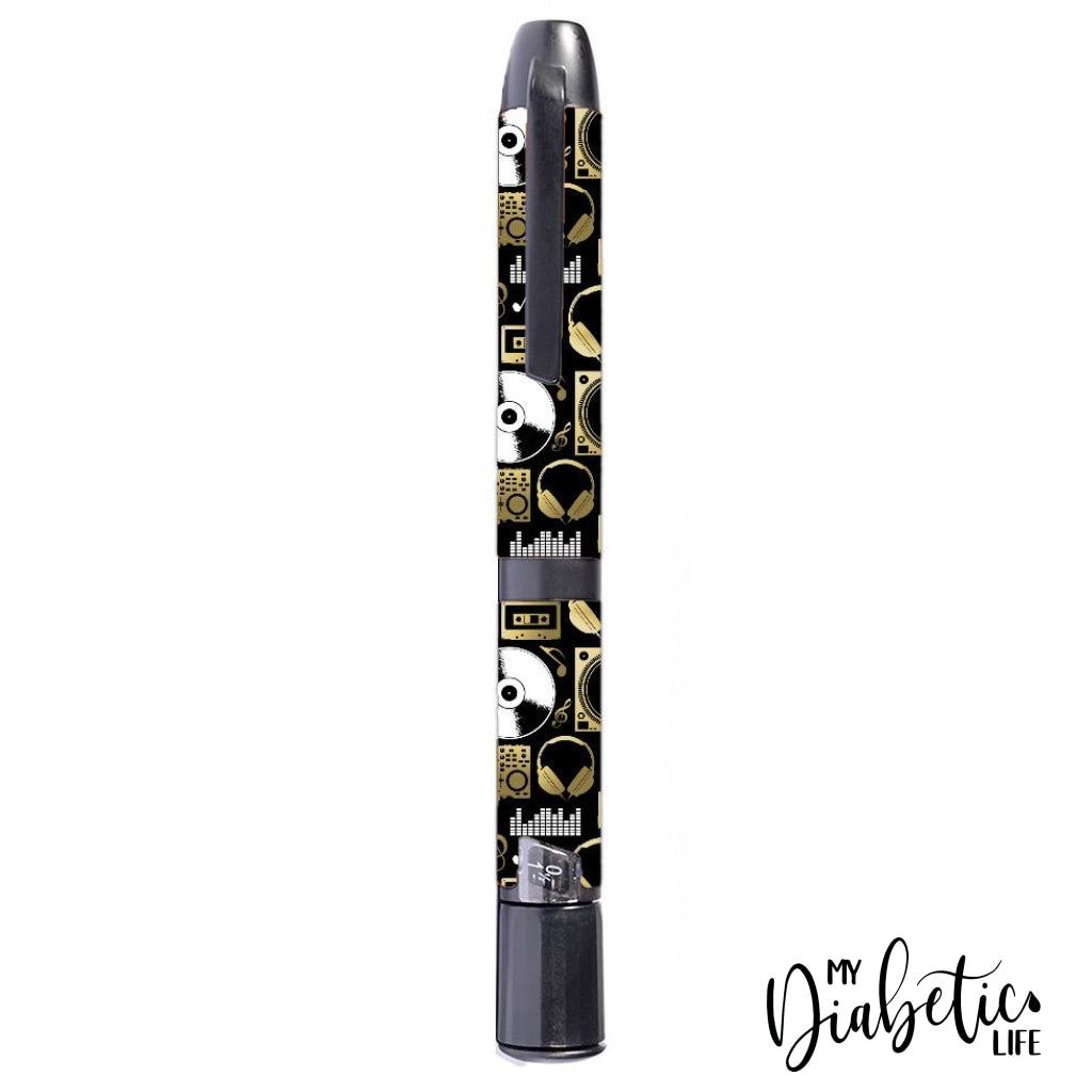Hey Dj - Inpen Smart Insulin Pen Peel Skin And Decal Sticker Cover