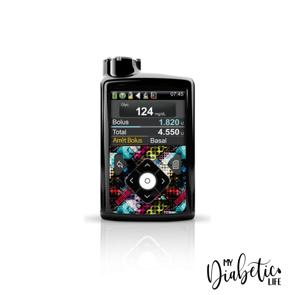 Hodge Podge - Medtronic Pump (630/640/670/770) Sticker Front Mini 630/640/670