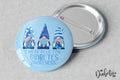 I Wear Blue For Diabetes Awareness! 32Mm Magnet Or Badge Badge/magnet