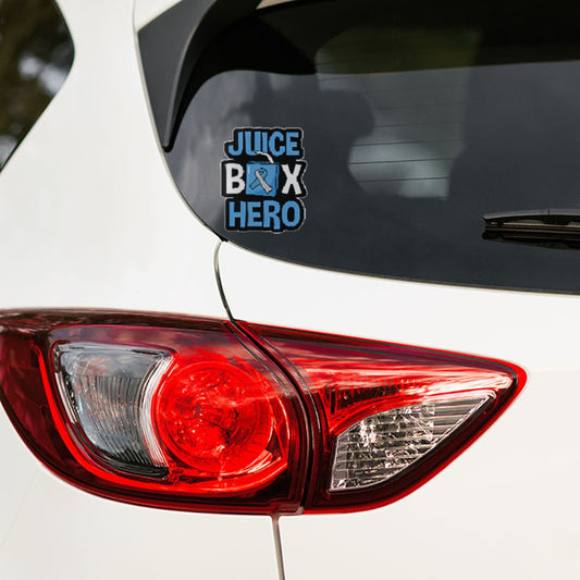 Juice Box Hero - Diabetes Awareness Medical Conditions Type One Diabetic Car Bumper Sticker Car
