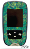 Jungle Leaves - Accu-Chek Guide Peel Skin And Decal Glucose Meter Sticker