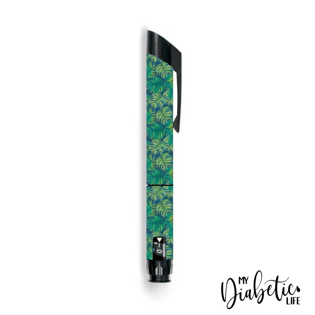 Jungle Leaves - Junior Star Insulin Pen Peel Skin And Decal Sticker Cover Juniorstar
