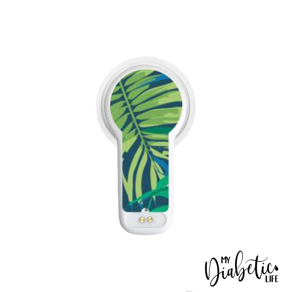 Jungle Leaves - Maio Maio 2 Peel, skin and Decal, fgm/cgm sticker - MyDiabeticLife
