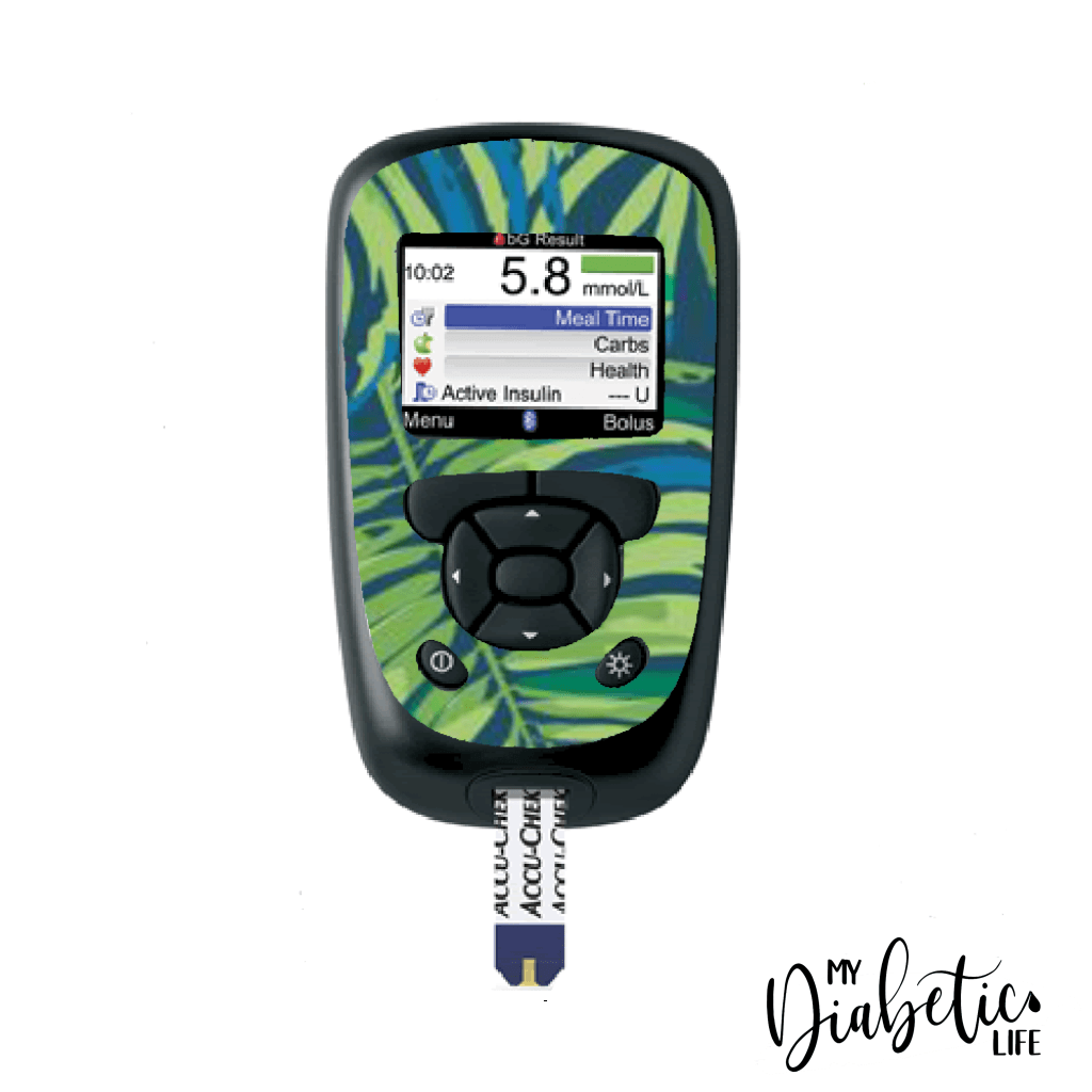 Jungle Palm Leaves - Accu-chek Aviva Expert - MyDiabeticLife