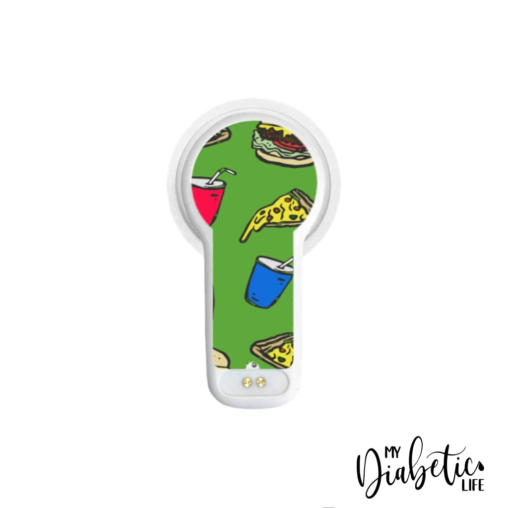 Junk Food - Maio Maio 2 Peel, skin and Decal, fgm/cgm sticker - MyDiabeticLife