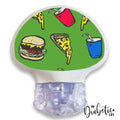 Junk Food - Medtronic Enlite Peel, skin and Decal, cgm sticker - MyDiabeticLife