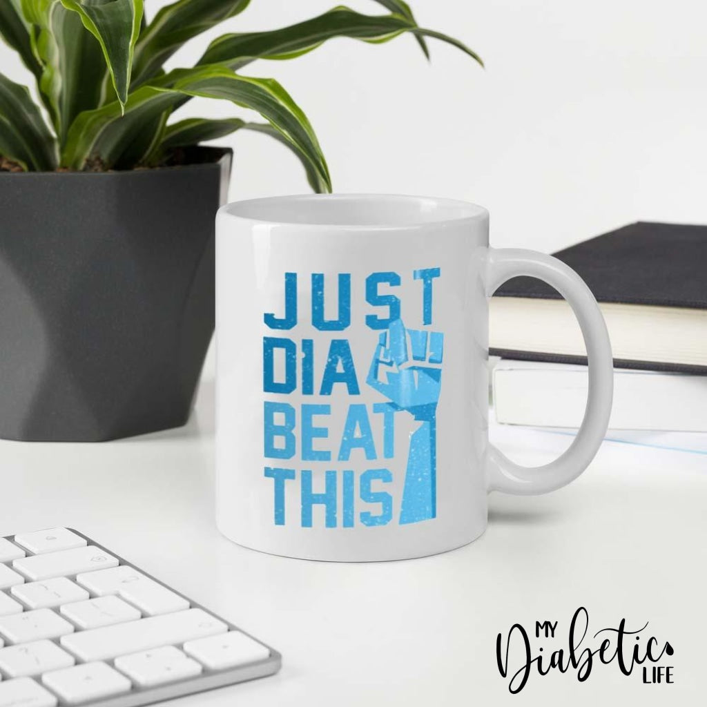 Just Dia-Beat This - Diabetes Awareness Coffee Mug Homewares