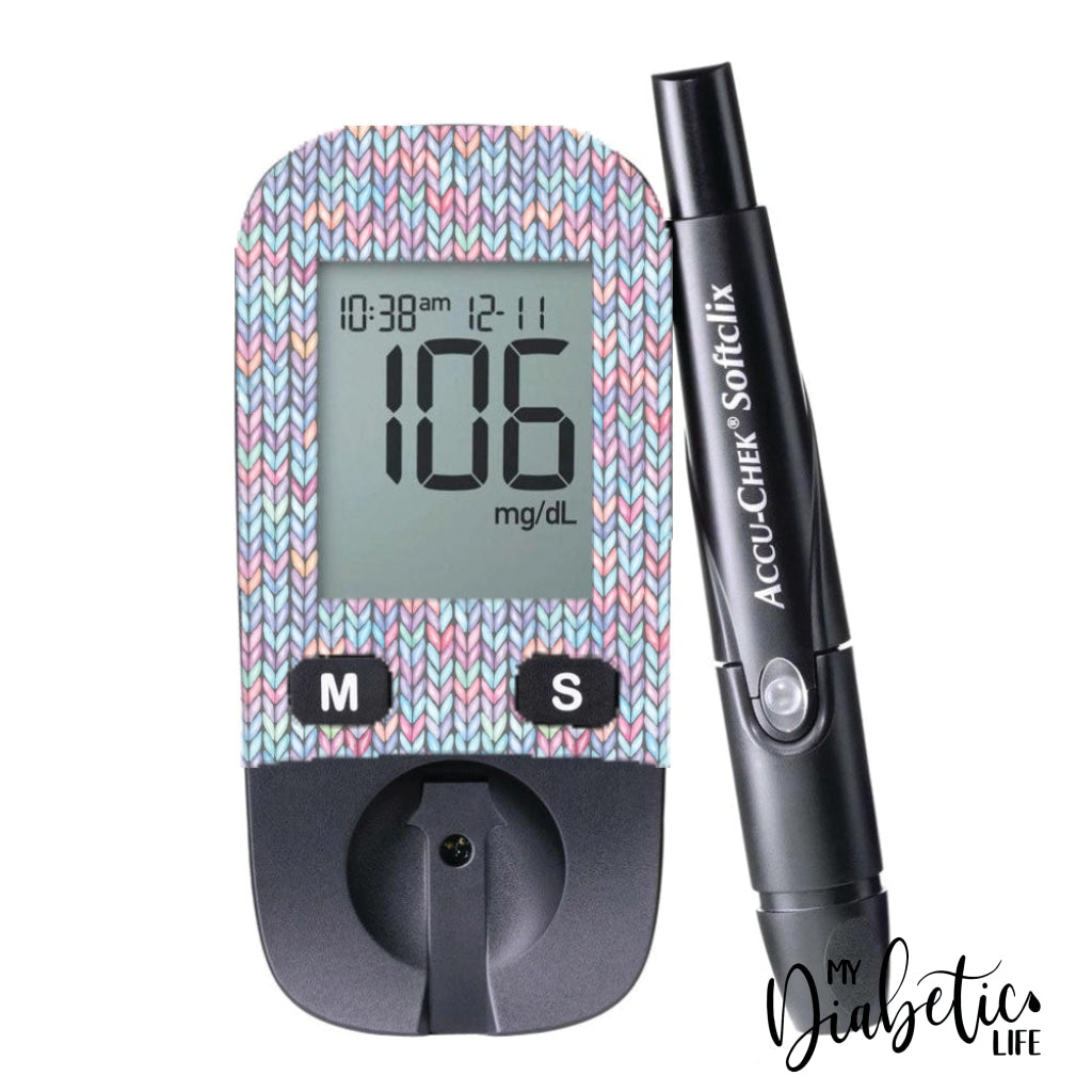 Knitted Jumper - Accu-Chek Active Sticker