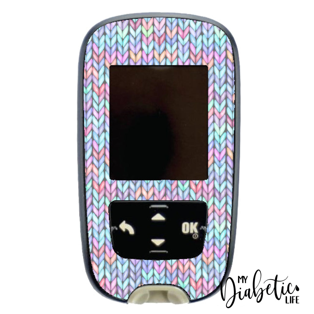 Knitted Jumper - Accu-Chek Guide Sticker