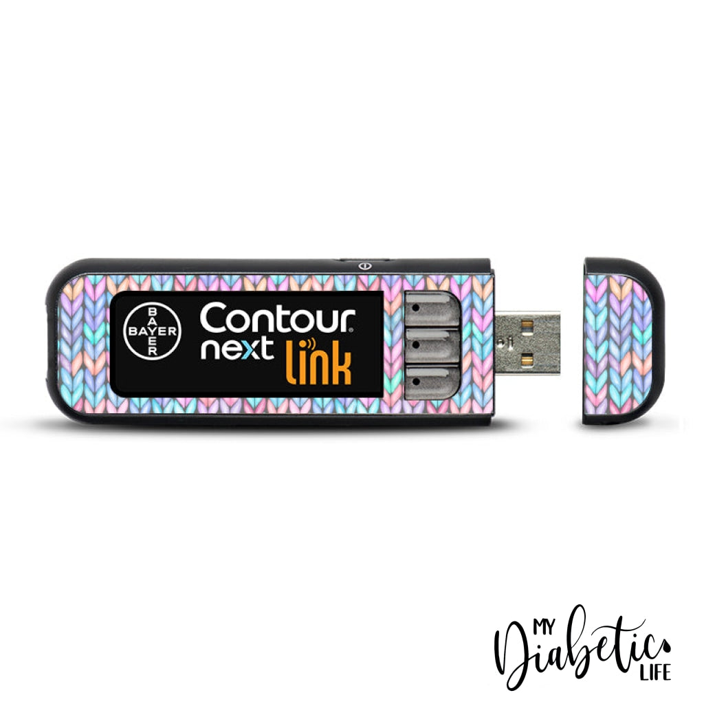 Knitted Jumper - Contour Next Link Usb Sticker