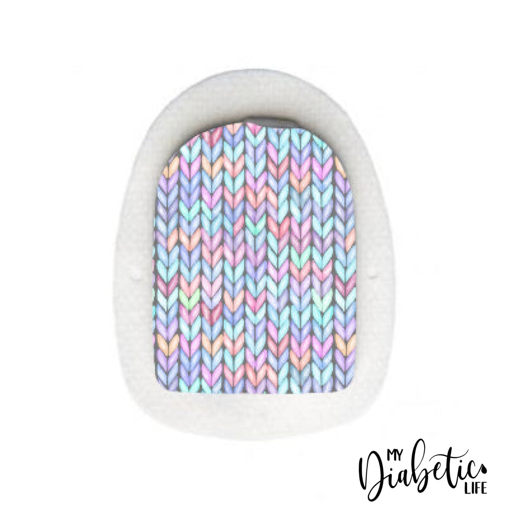 Knitted Jumper - Omnipod Pod Sticker