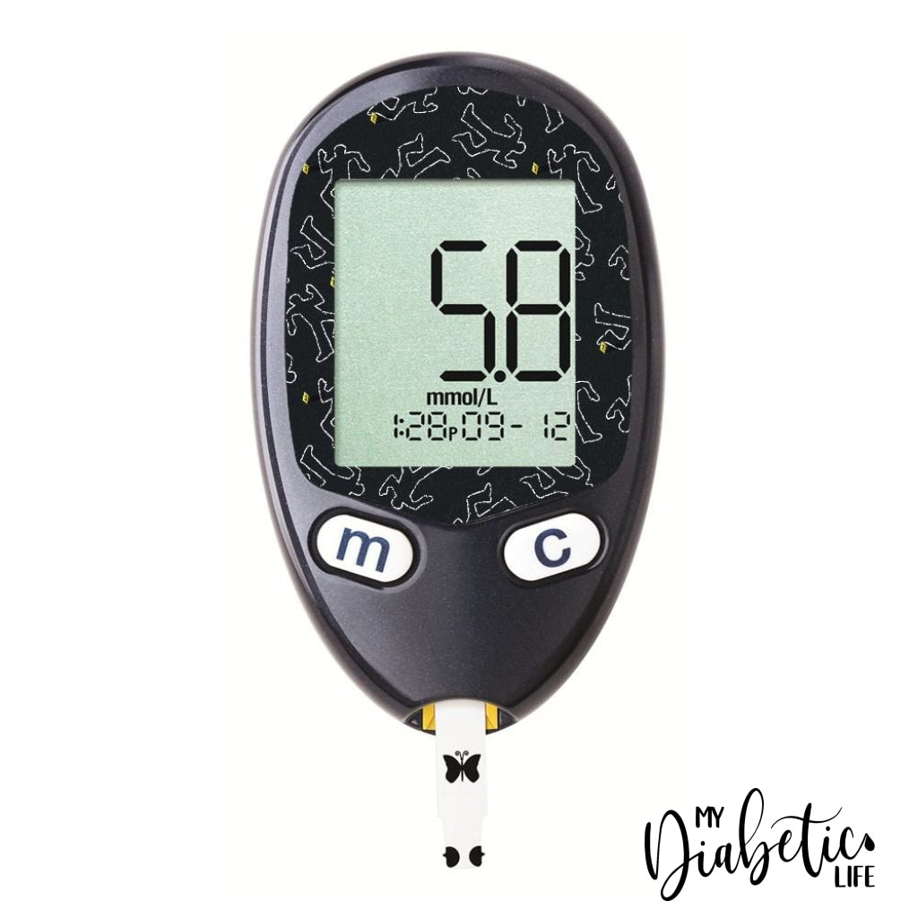 Law & Order - Freestyle Freedom Lite Peel Skin And Decal Glucose Sticker Freestyle Lite