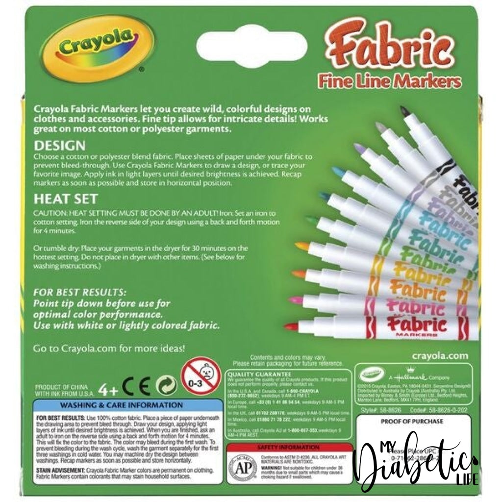 Learn About Type 1 Diabetes - Colour Me In (Includes Markers) Kids Unisex T-Shirt Shirts