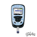 Light Blue Damask - Accu-chek Aviva Expert - MyDiabeticLife