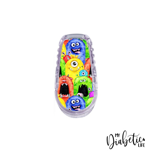 Lil Monsters - Dexcom Transmitter G6 Peel Skin And Decal Cgm Sticker