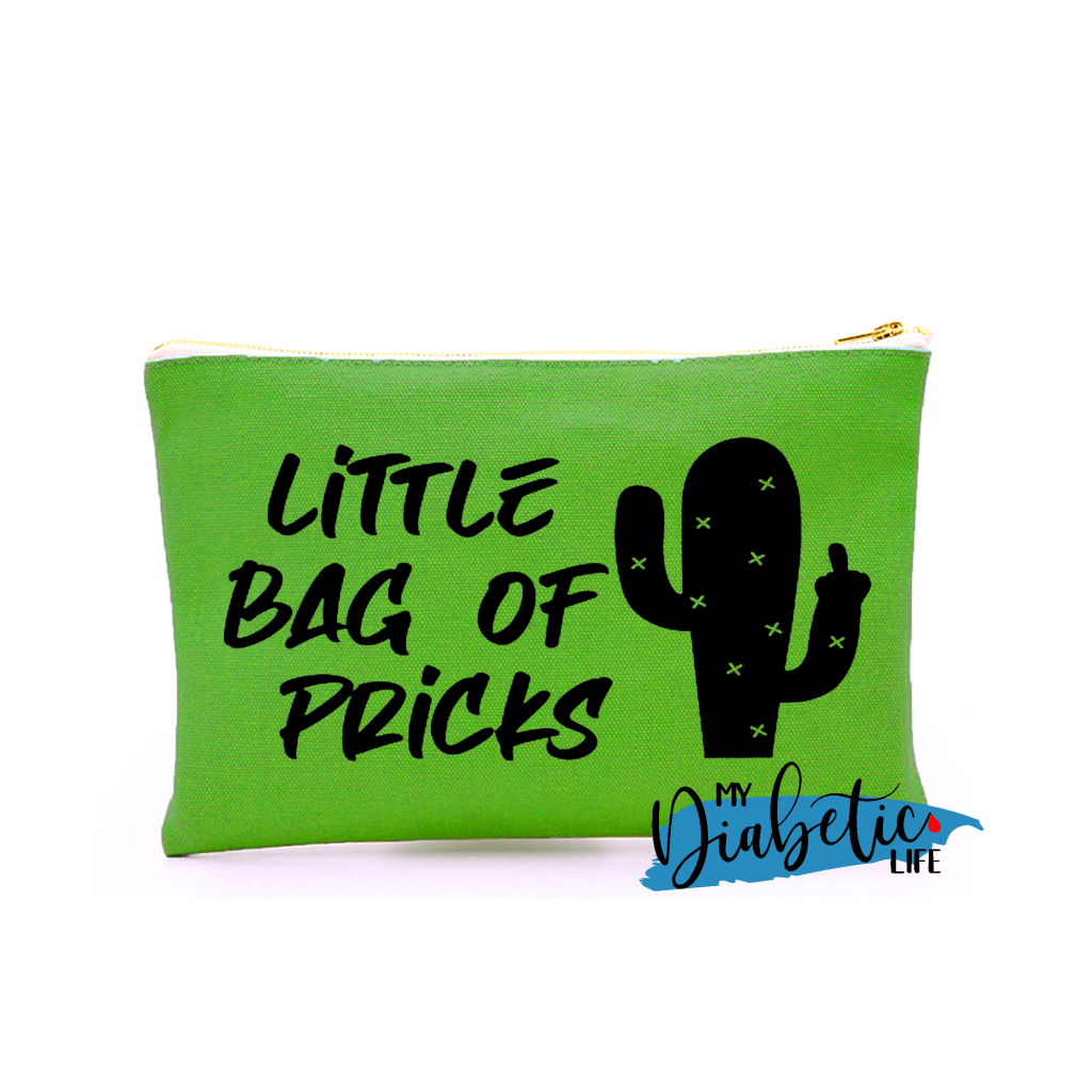 Little Bag Of Pricks - Carry All Storage Bag Green Storage Bags