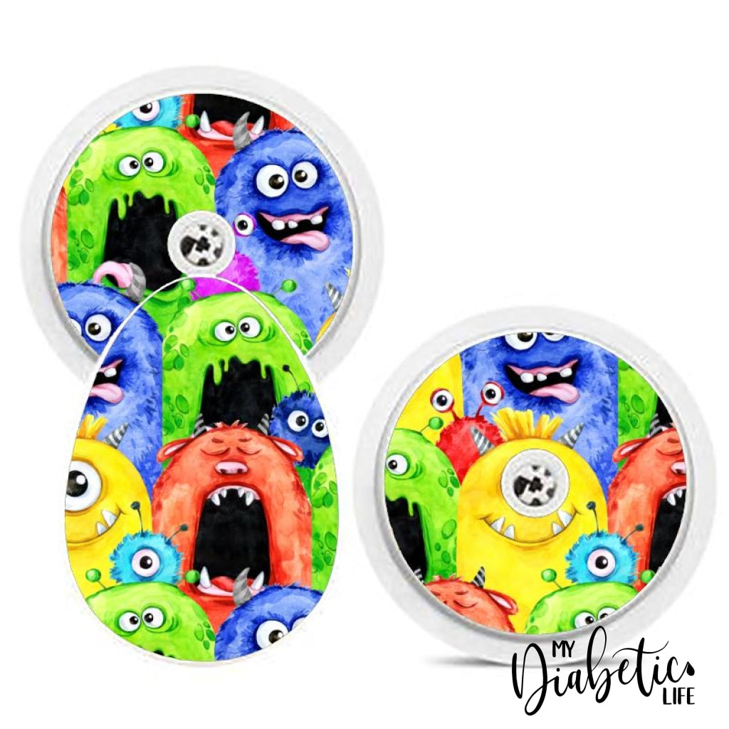 Little Monsters - Bubble Reader Sticker Smart