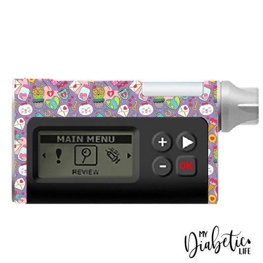 Lovers - Dana Rs Insulin Pump Sticker Peel Skin And Decal Rs