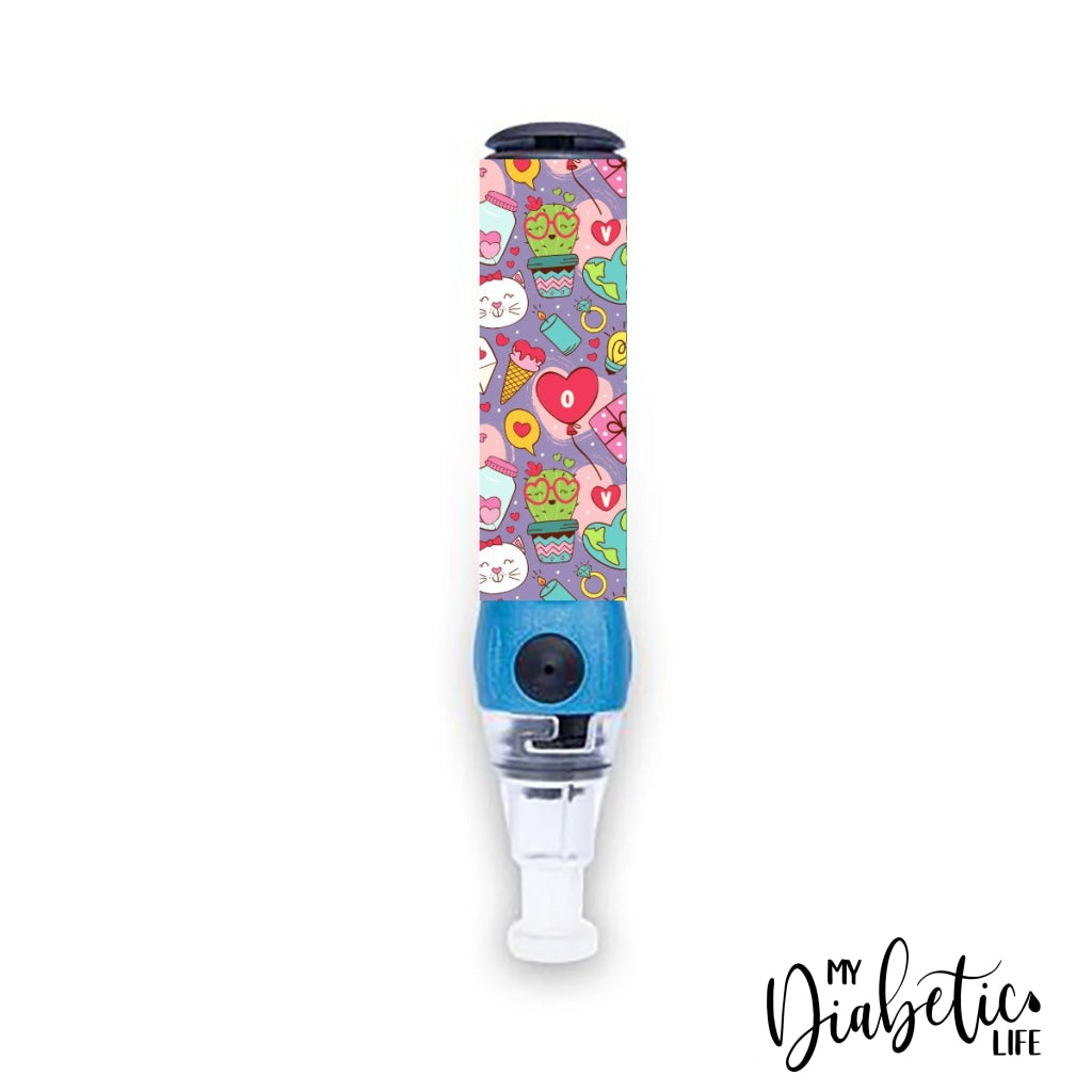 Lovers - Genteel Lancing Device Peel Decal Skin Sticker