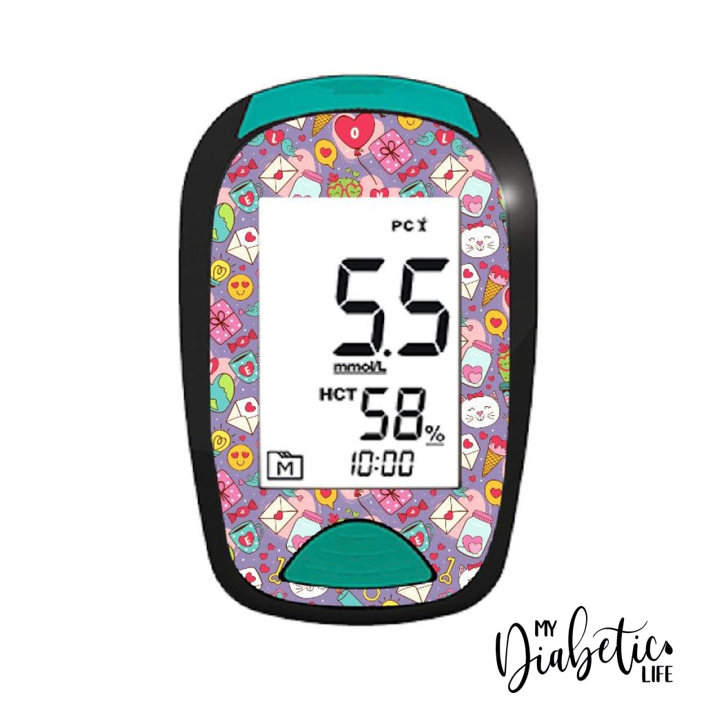 Lovers - Lifesmart Two Plus Peel Skin And Decal Glucose Meter Sticker Twoplus