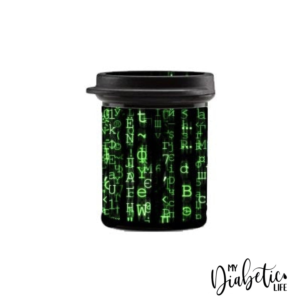Matrix - Test Strip Canister Sticker Accuchek Instant Container
