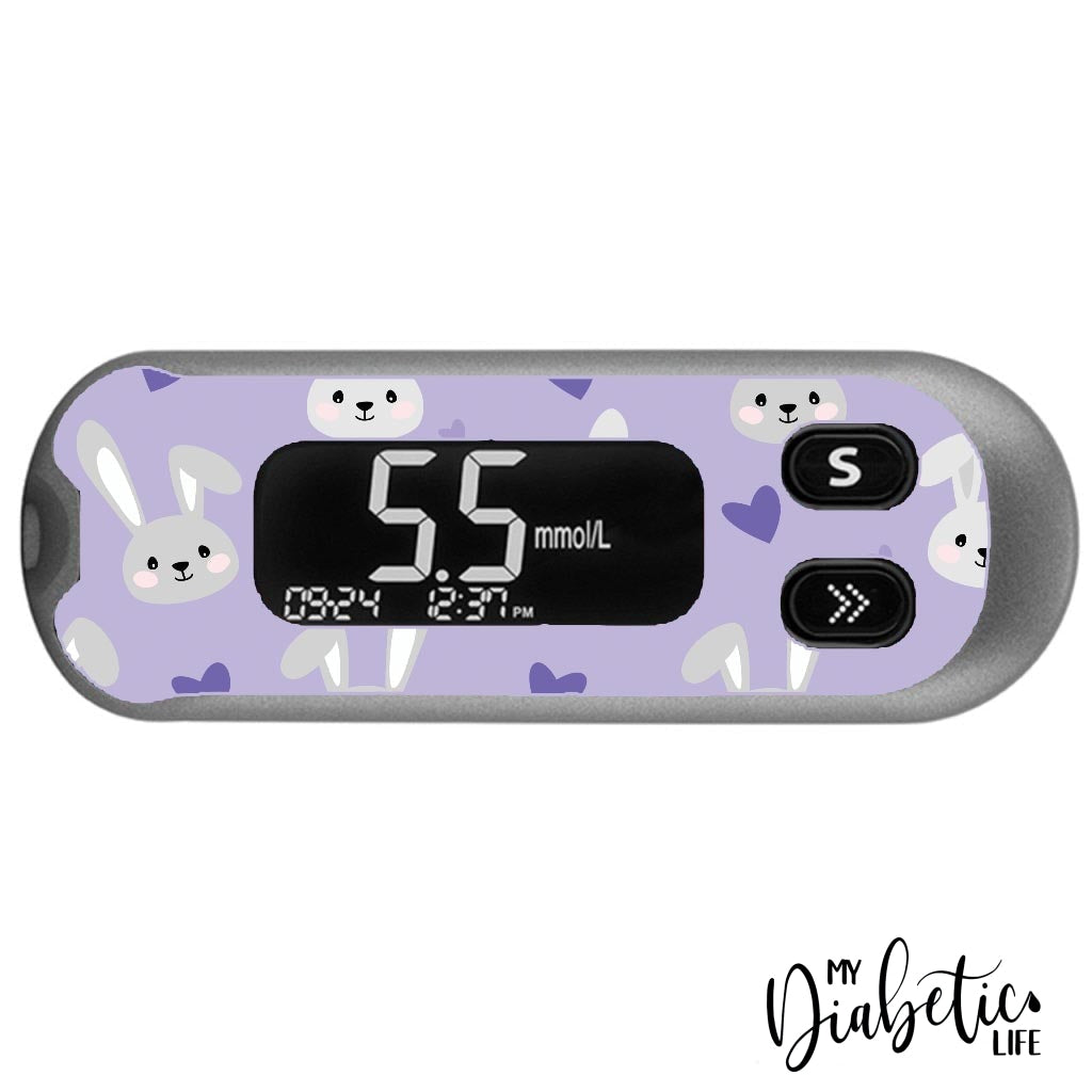 Mauve Rabbit! - Caresens N Pop Sticker