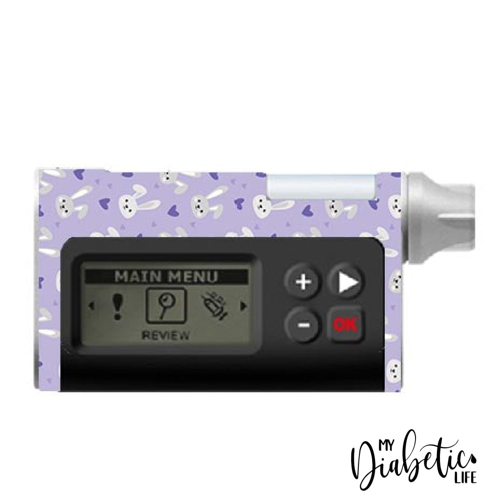 Mauve Rabbit! - Dana Rs Insulin Pump Sticker Rs