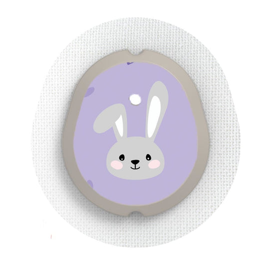 Mauve Rabbit! - Dexcom G7 Sticker