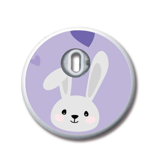 Mauve Rabbit! - Freestyle Libre 3 Sensor Stickers