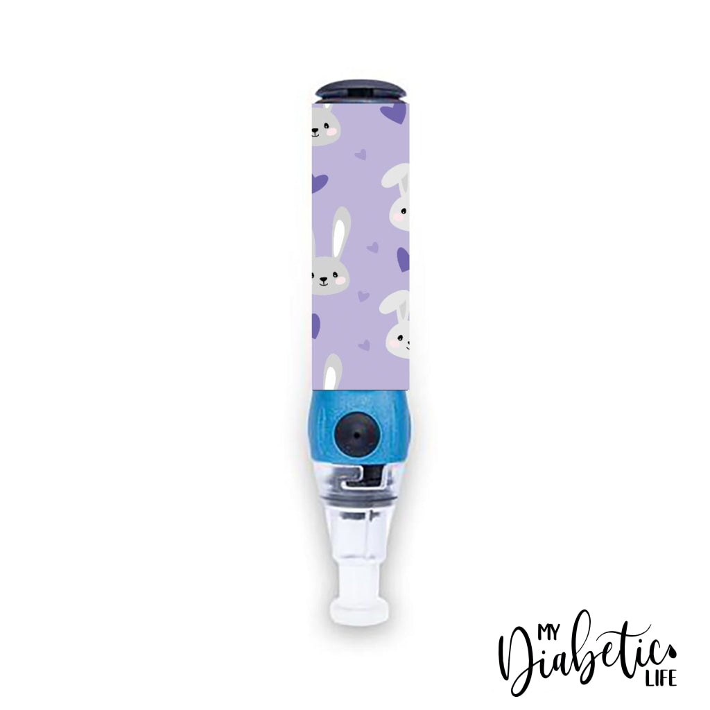 Mauve Rabbit! - Genteel Lancing Device Sticker