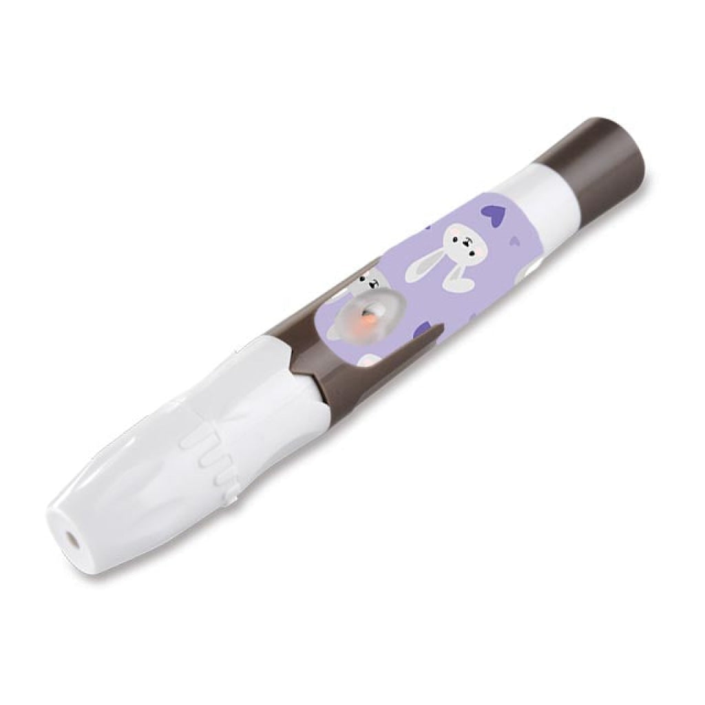 Mauve Rabbit! - Glucokey Lancing Device Sticker