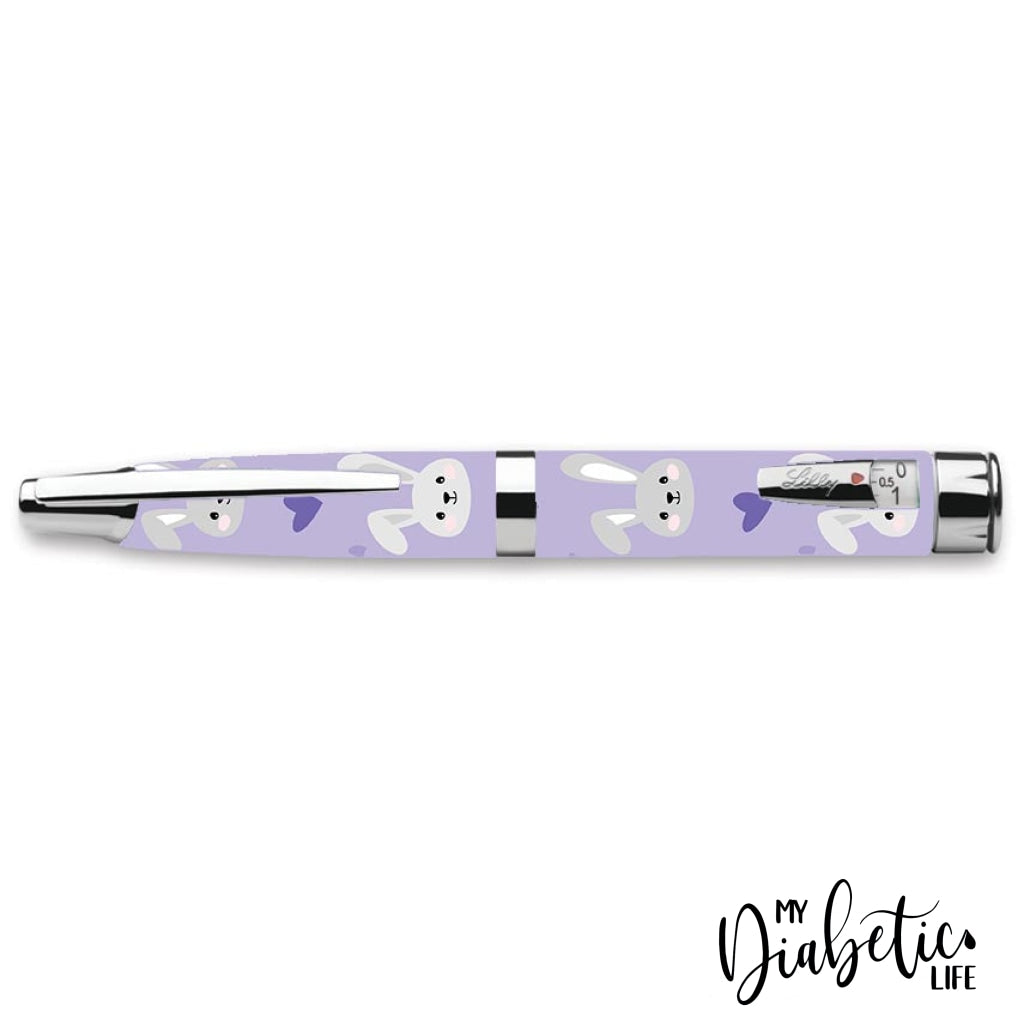 Mauve Rabbit! - Humapen Luxura Sticker