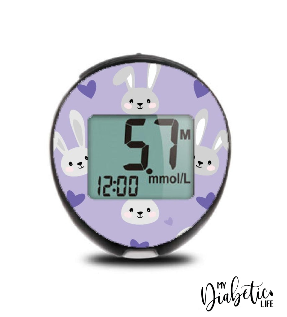 Mauve Rabbit! - True Metrix Go Sticker Go