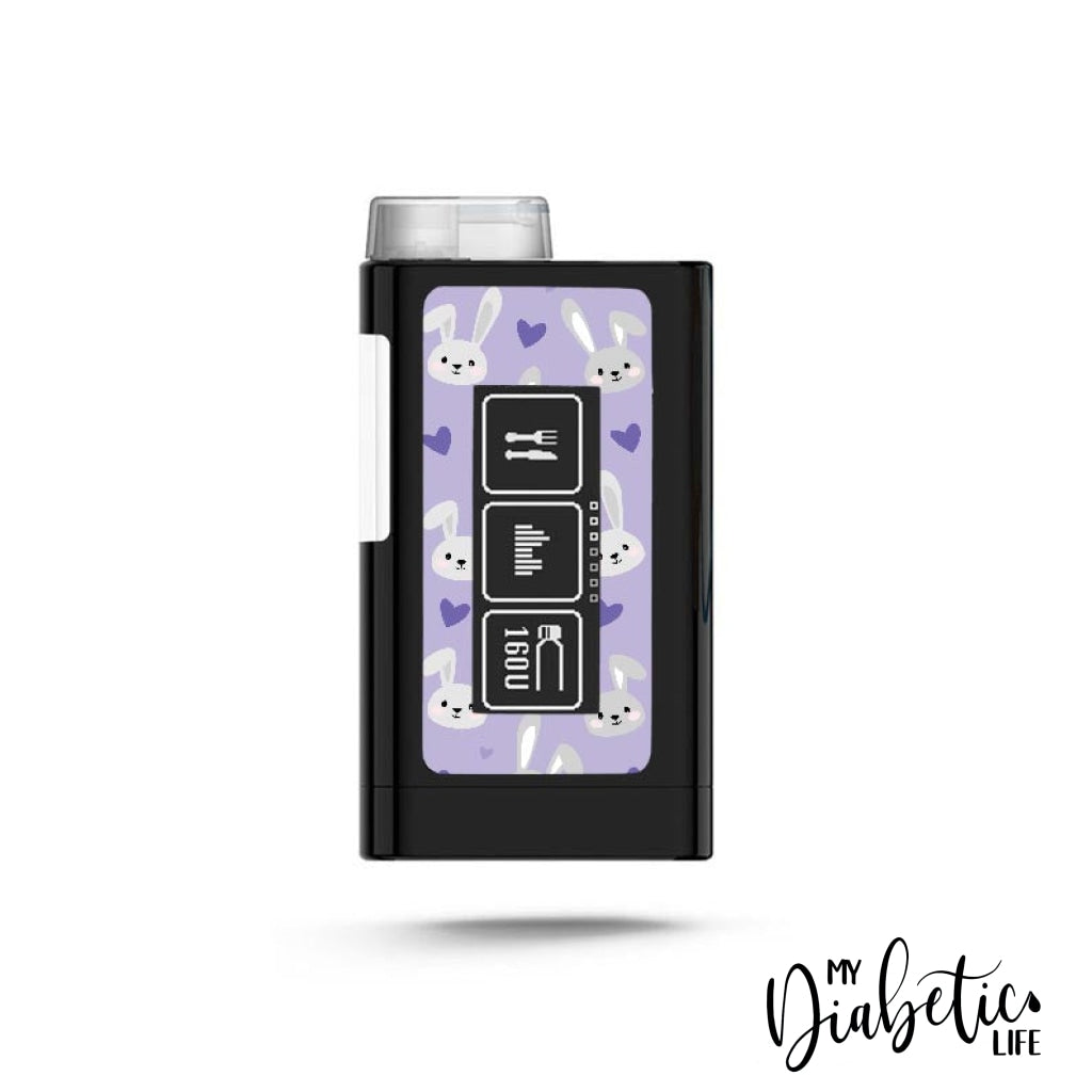 Mauve Rabbit! - Ypsopump Pump Sticker