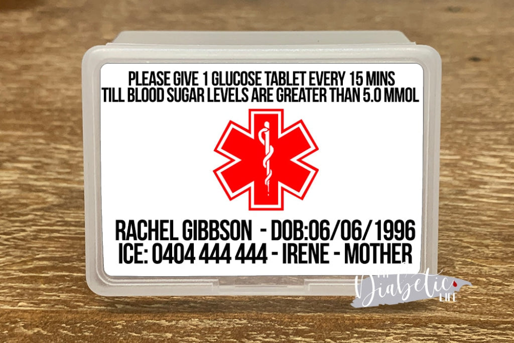 Medical Id - Hypo Treat Box