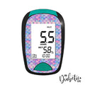 Mermaid Tails - Lifesmart Two Plus Peel Skin And Decal Glucose Meter Sticker Twoplus