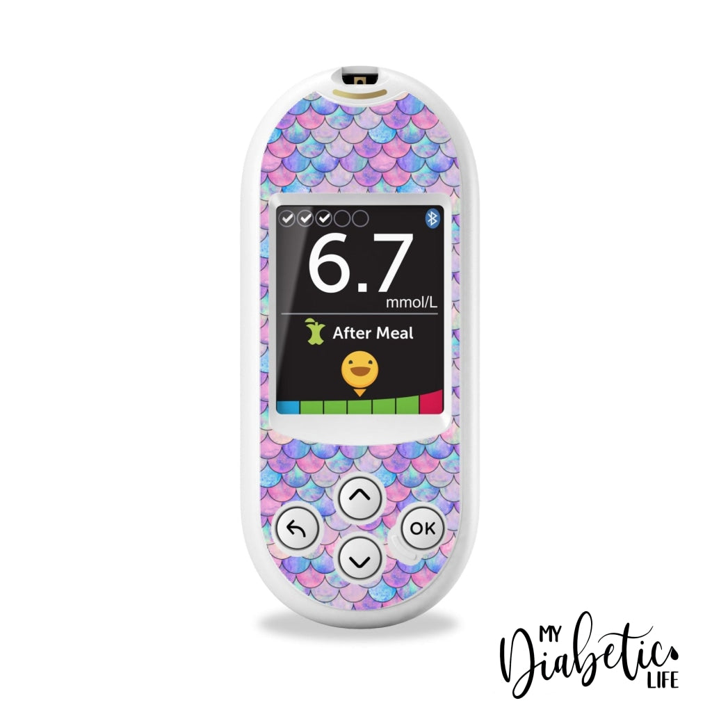 Mermaid Tails - One Touch Verio Reflect Glucose Meter Sticker