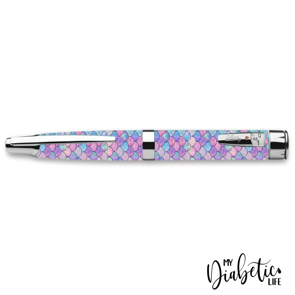 Mermaids Tail - Humapen Luxura Insulin Pen Peel Skin Decal Sticker Cover
