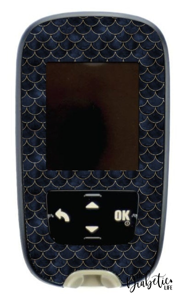 Mermaids - Ursula Accu-Chek Guide Peel Skin And Decal Glucose Meter Sticker