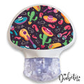 Mexican Fiesta Taco Tuesday - Medtronic Enlite Peel, skin and Decal, cgm sticker - MyDiabeticLife