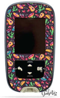 Mexican Fiesta Taco Tuesday - Accuchek Guide Peel Skin And Decal Glucose Meter Sticker