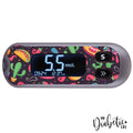 Mexican Fiesta Taco Tuesday - CareSens N Pop - Peel, skin and Decal, glucose meter sticker - MyDiabeticLife