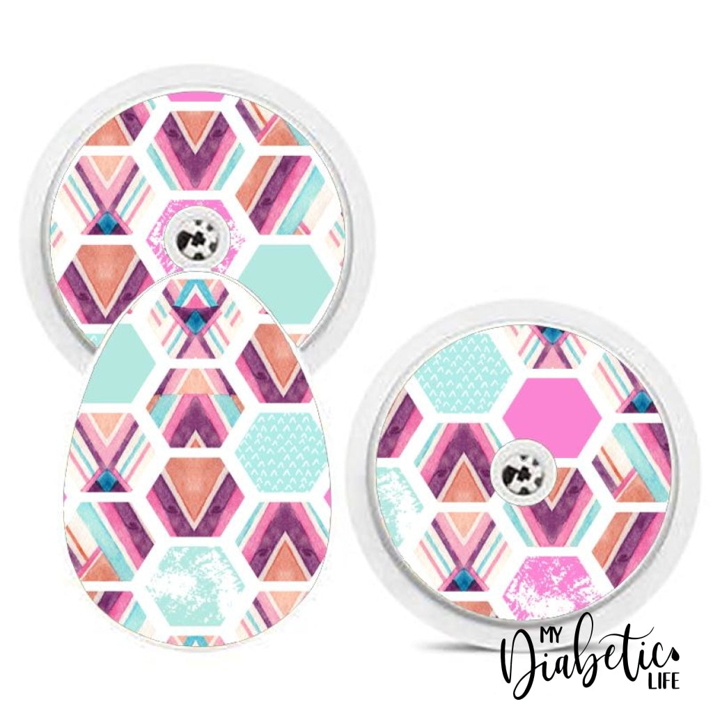 Miami Slice - Bubble Reader Sticker Smart