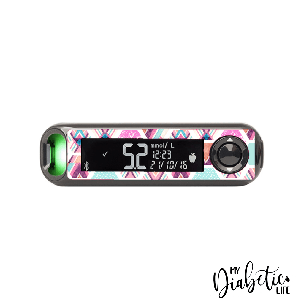 Miami Slice - Contour Next One Peel, skin and Decal, glucose meter sticker - MyDiabeticLife