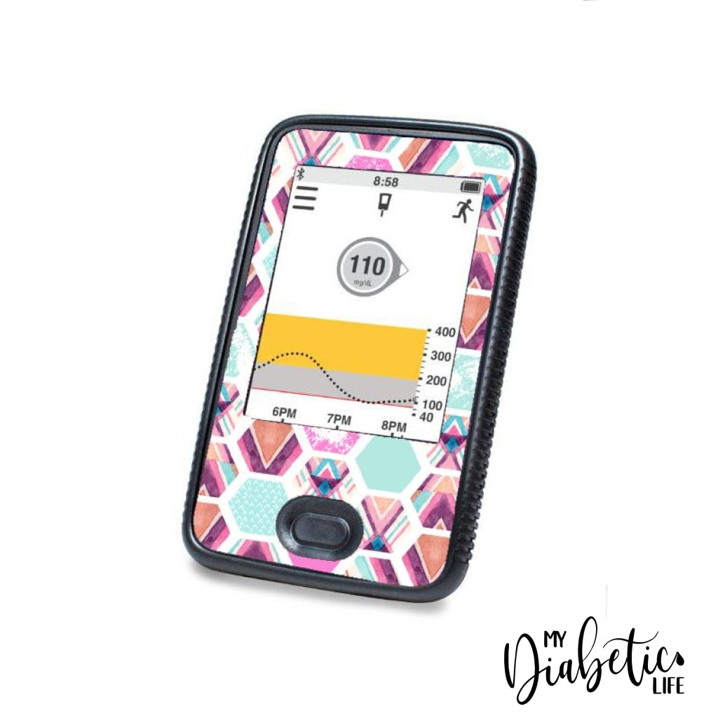 Miami Slice - Dexcom G6 Peel, skin and Decal, glucose meter sticker - MyDiabeticLife