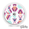 Miami Slice - Freestyle Libre Sensor Peel Skin And Decal Fgm/cgm Sticker