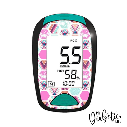 Miami Slice - Lifesmart Two Plus Peel Skin And Decal Glucose Meter Sticker Twoplus